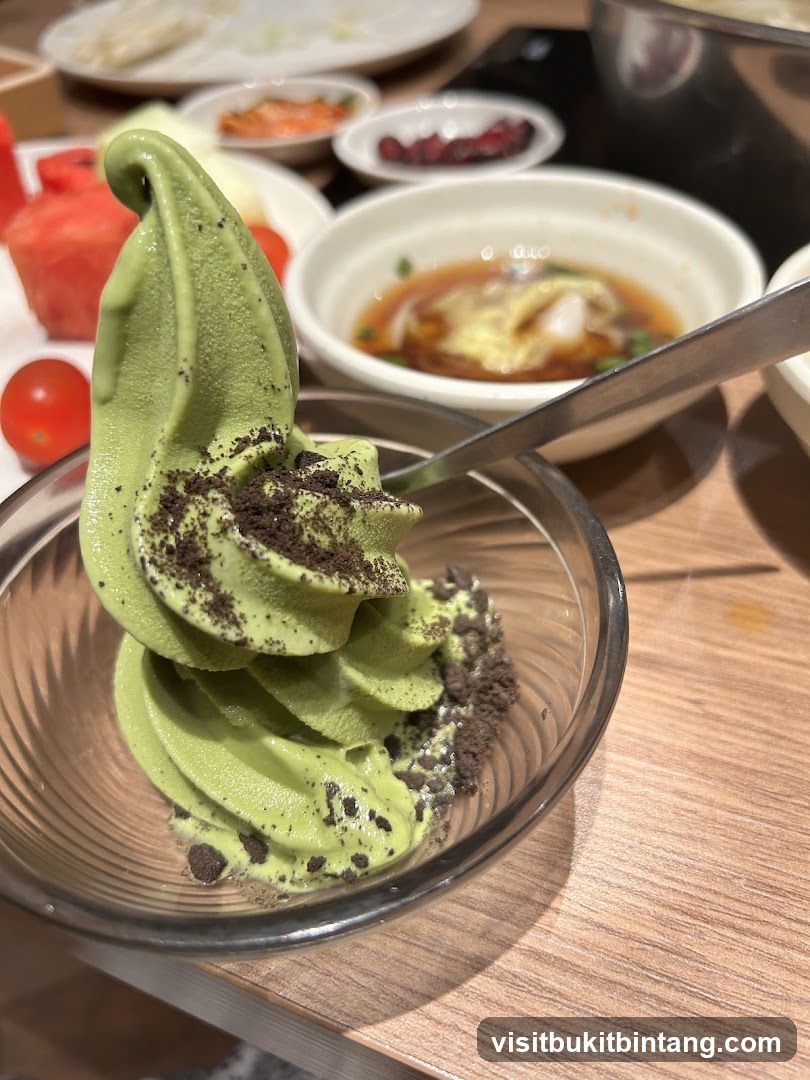 Matcha Soft Serve Ice Cream