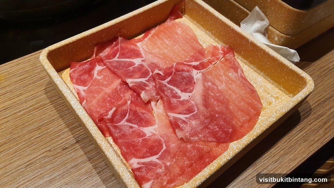 Thinly Sliced Raw Meat