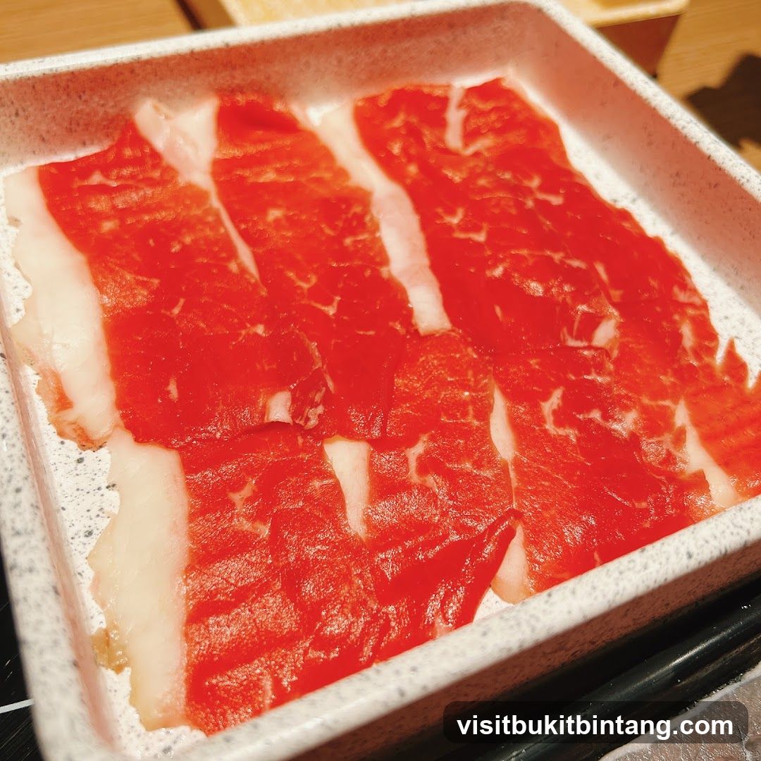 Thinly Sliced Raw Beef