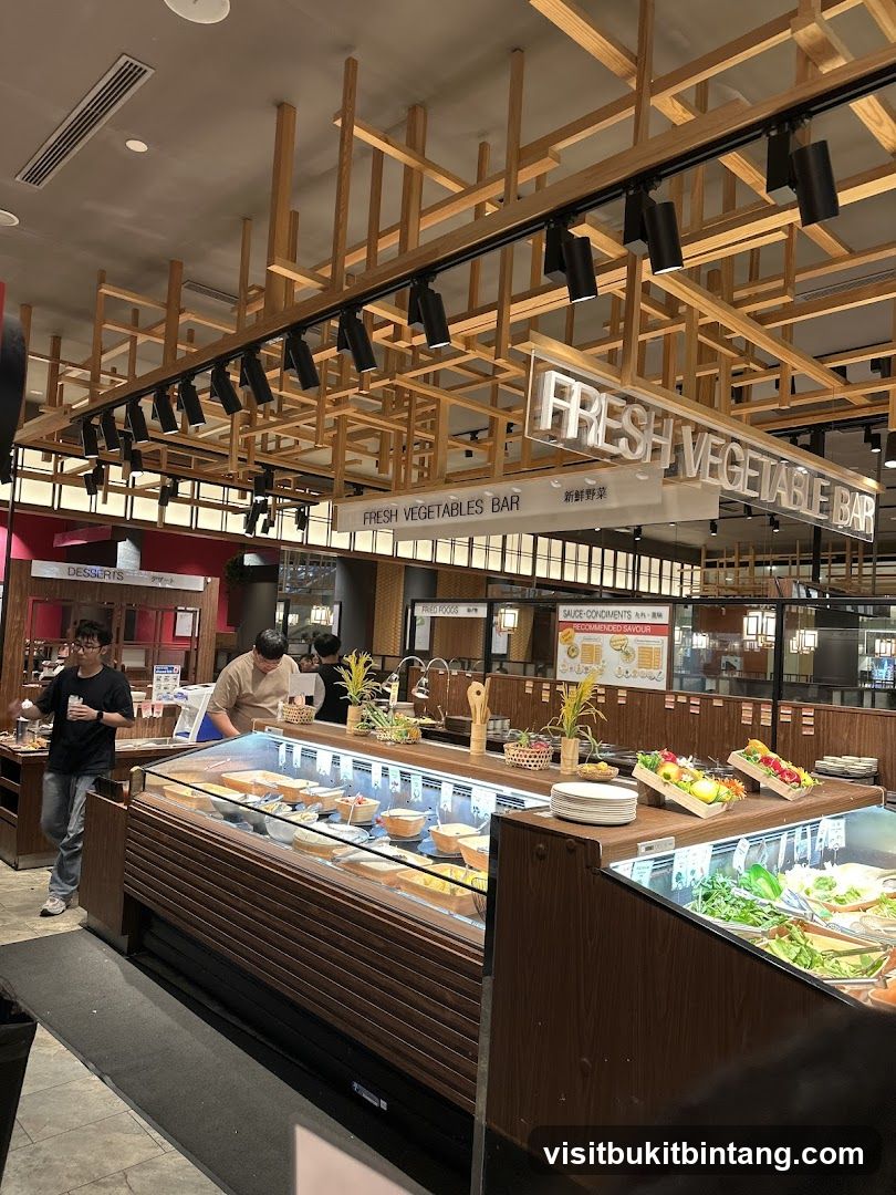 Fresh Vegetable Bar