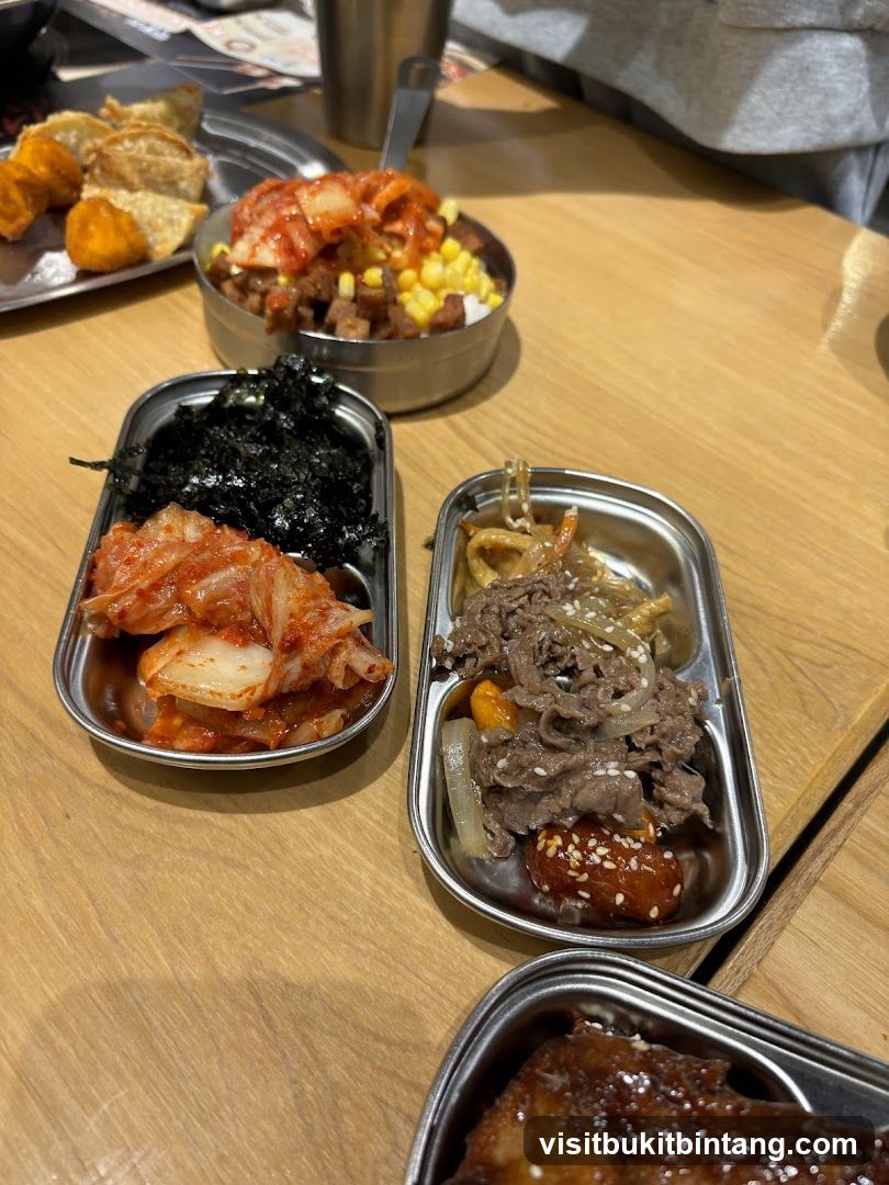 Korean Food Platter