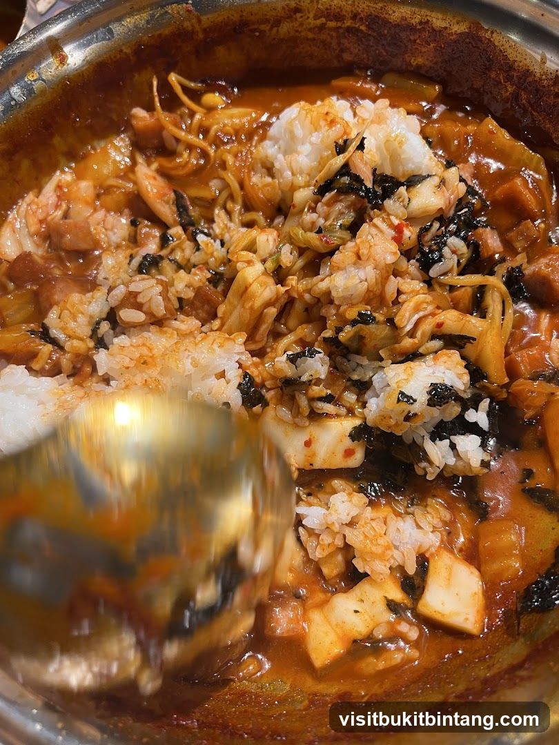 Spicy Rice Cake Dish