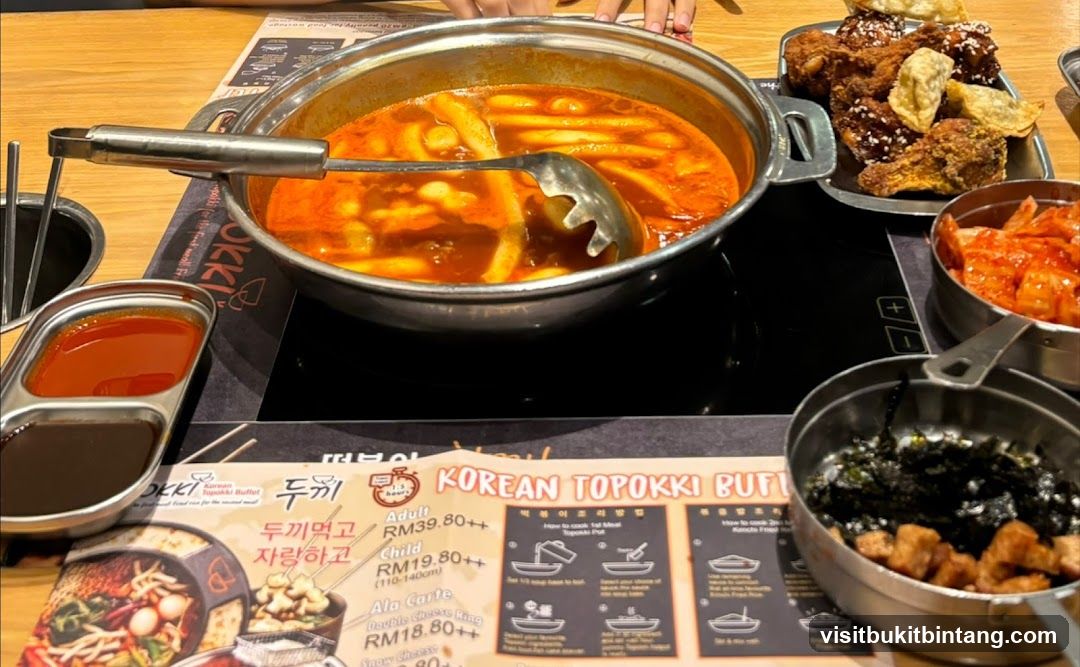 Korean Topokki Buffet