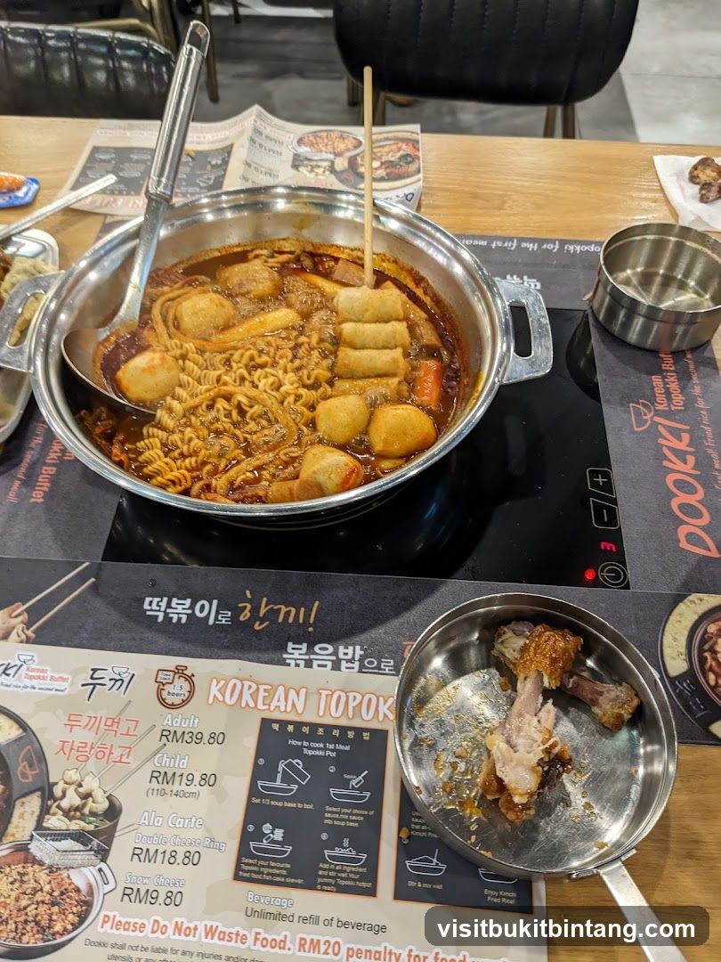 Korean Topokki Meal