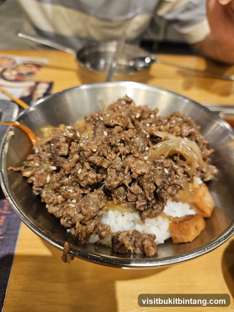 Beef and Rice Bowl