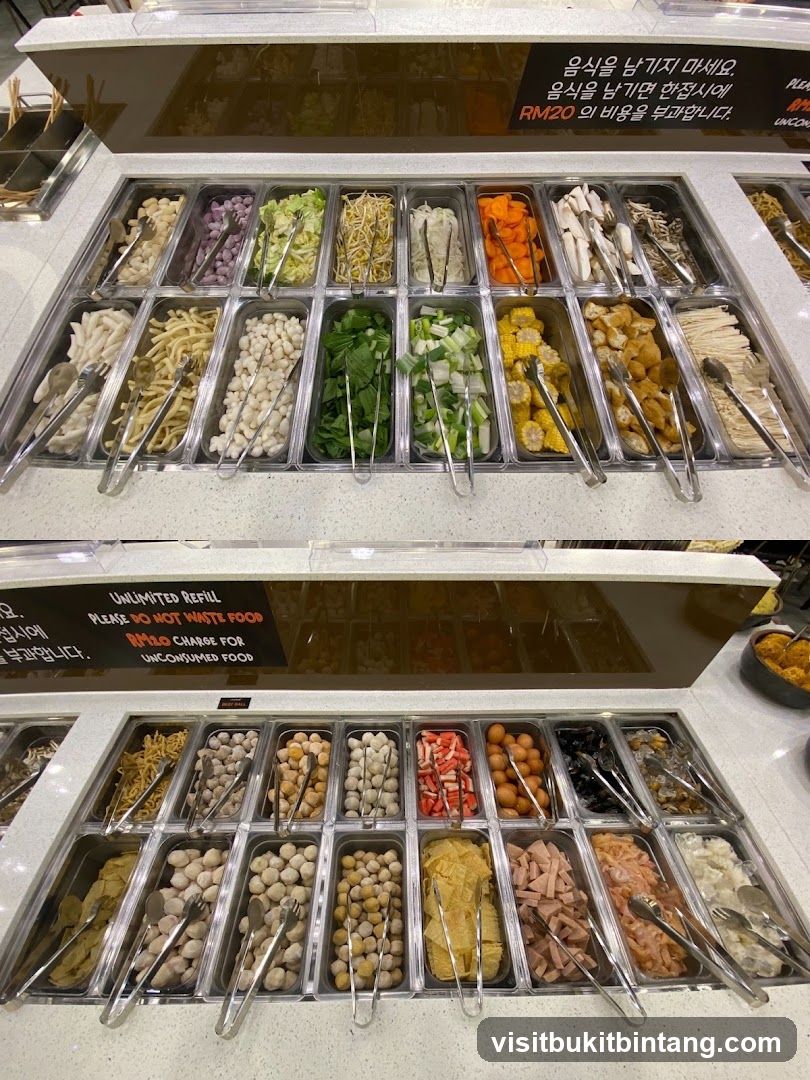 Buffet Food Display