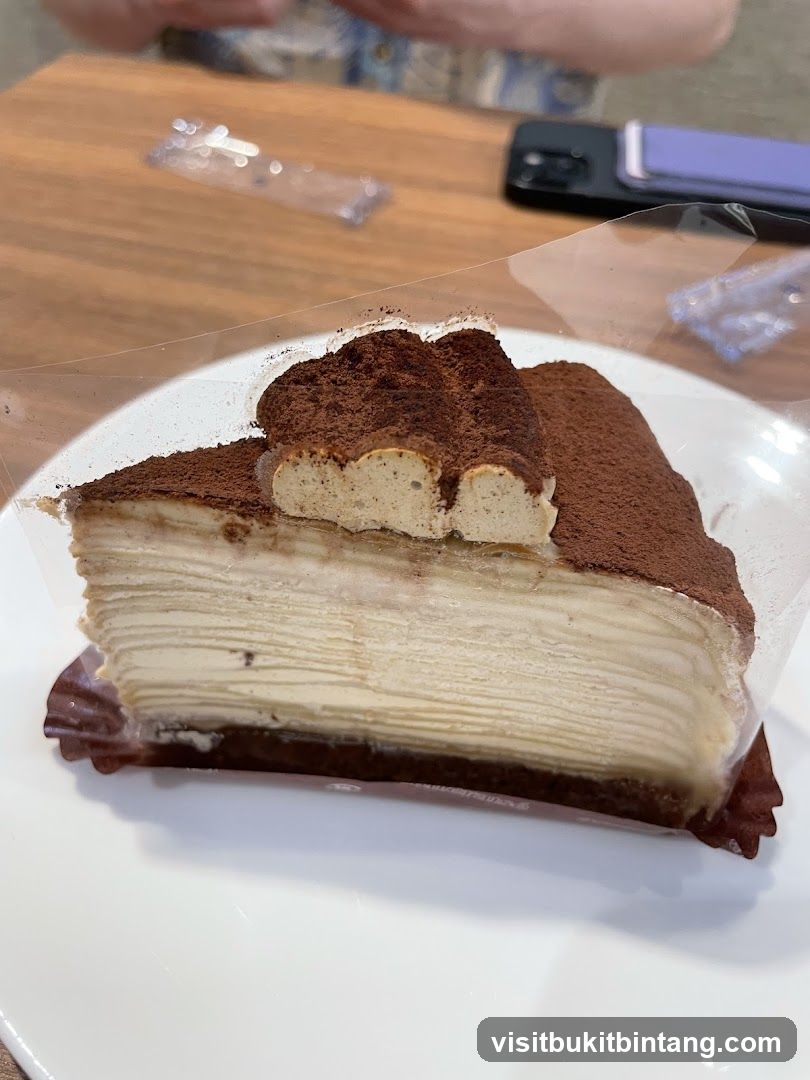 Tiramisu Cake Slice