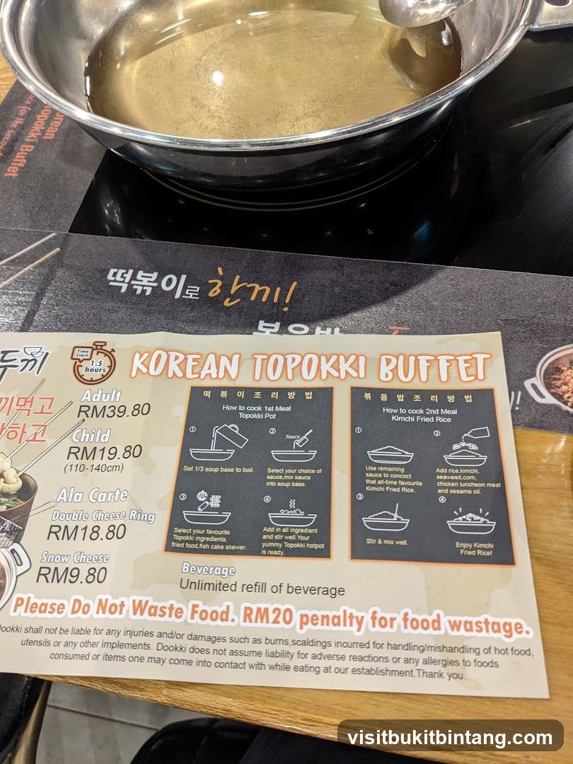 KOREAN TOPOKKI BUFFET