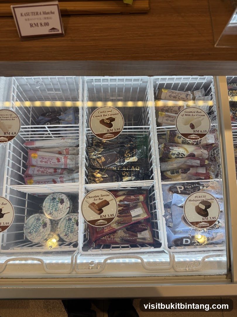 Frozen Desserts Display