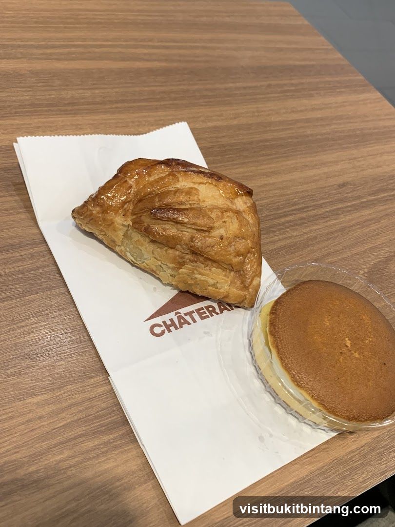 Pastries on a table