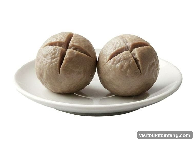Two Meatballs on a Plate