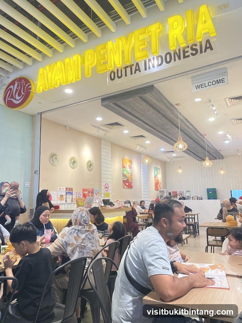 Restaurant Interior with Diners