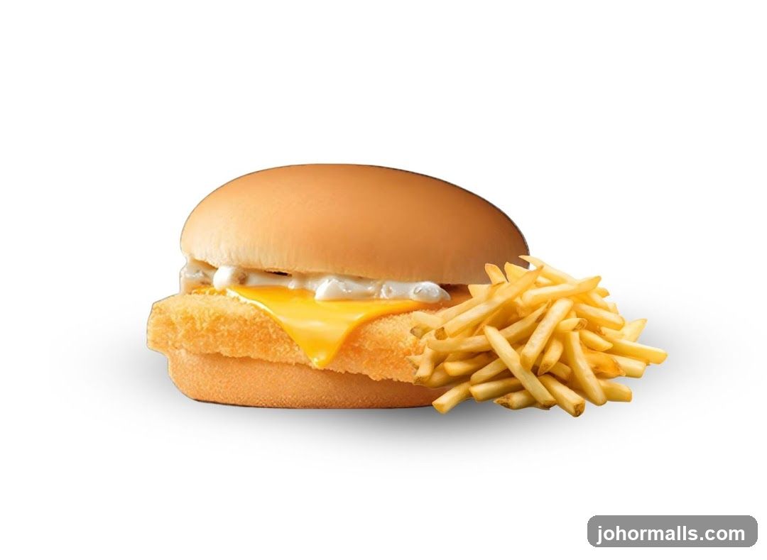 Fish Sandwich and Fries