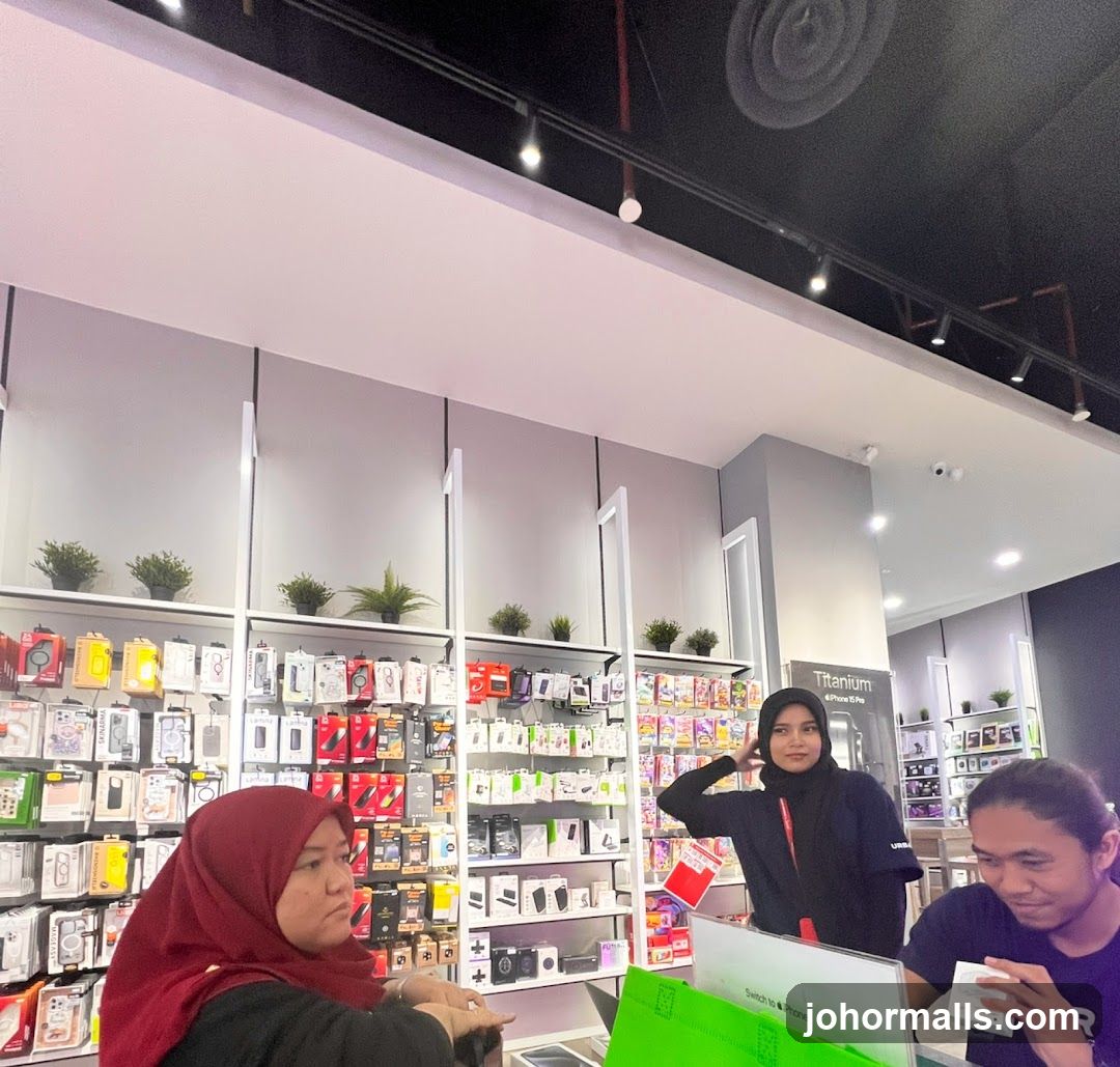 Electronics Store Interior