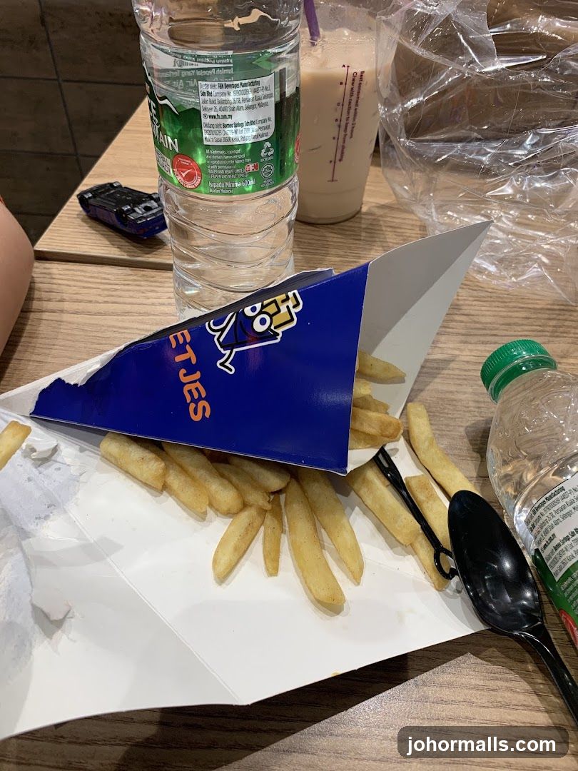 French Fries and Drinks