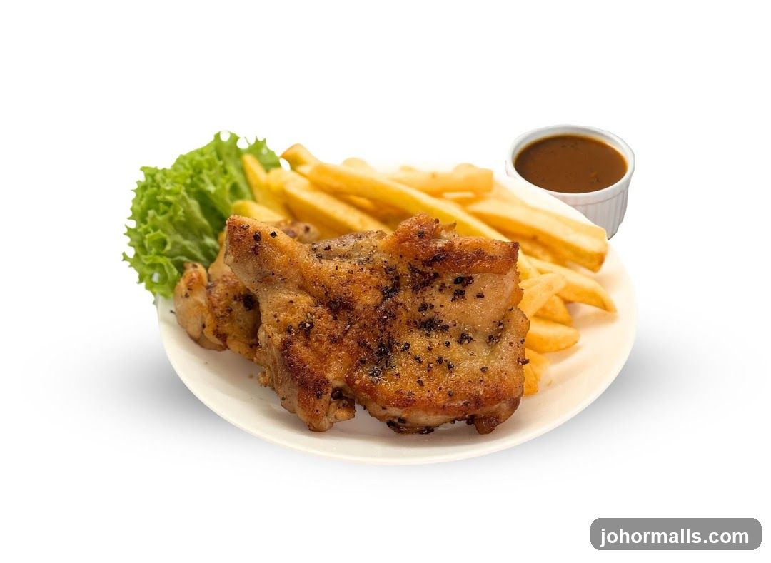 Grilled Chicken with Fries