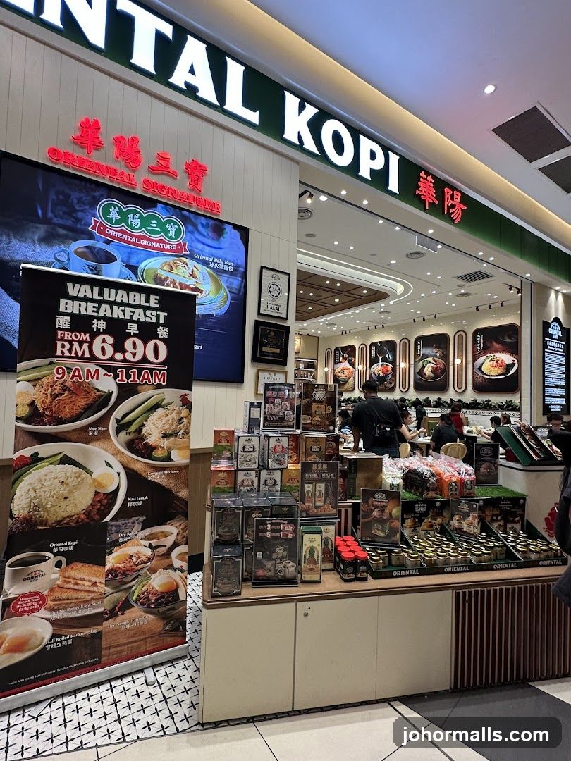 Oriental Kopi Store Display