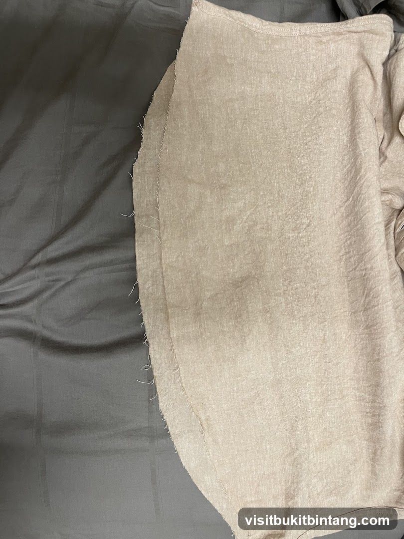 Beige Fabric Detail