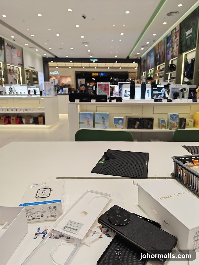 Electronics Store Display