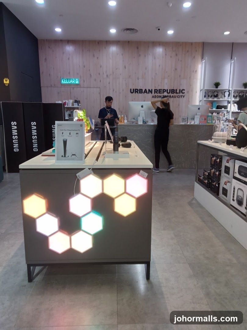 Electronics Store Display