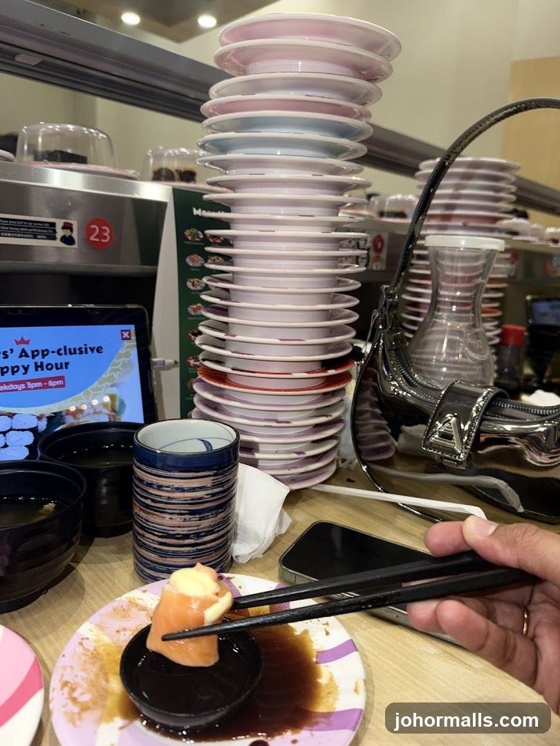 Sushi Plates and Food