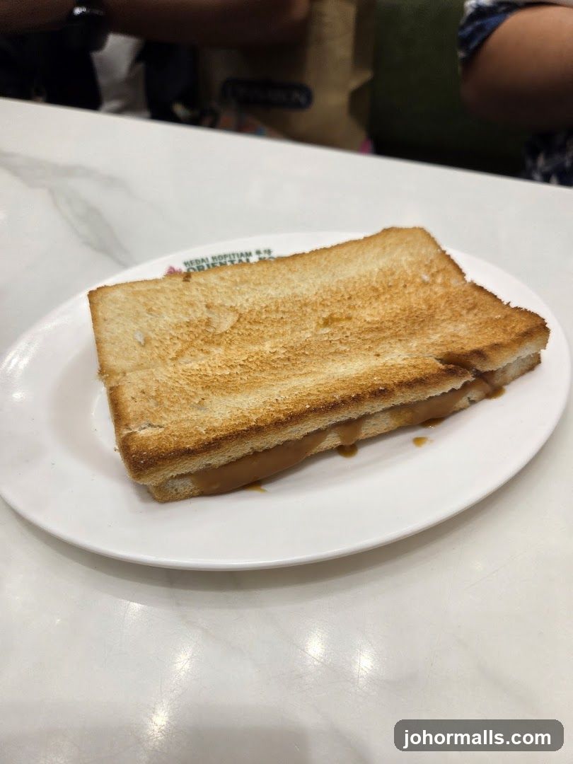 Toast with filling