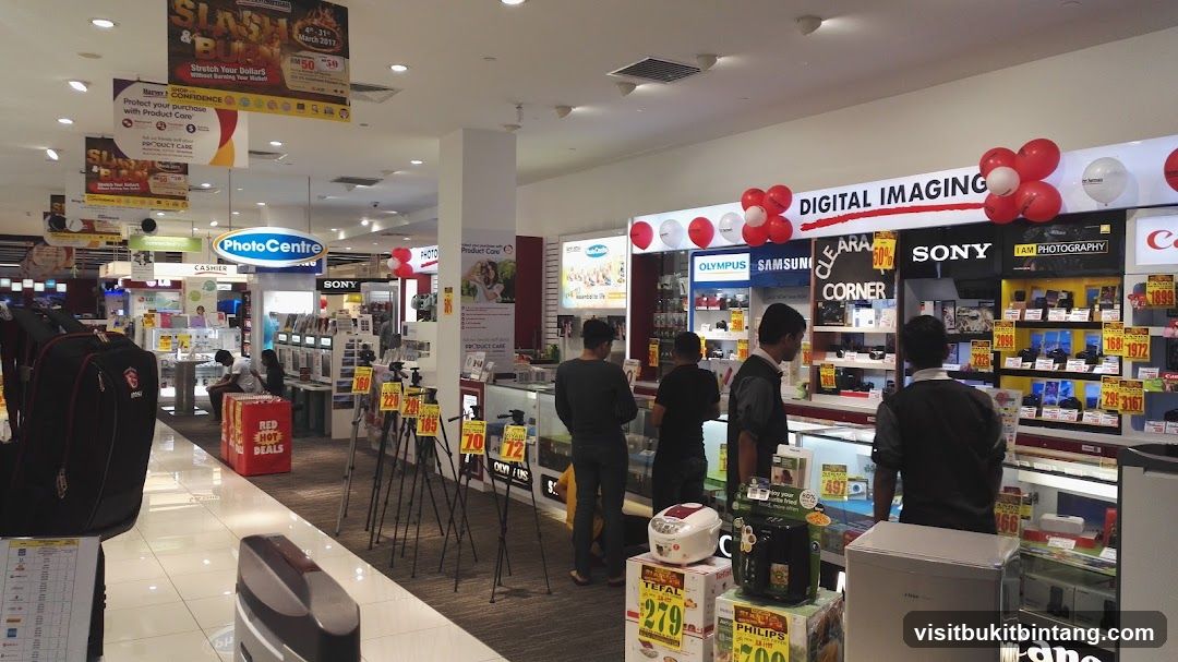 Electronics Store Interior