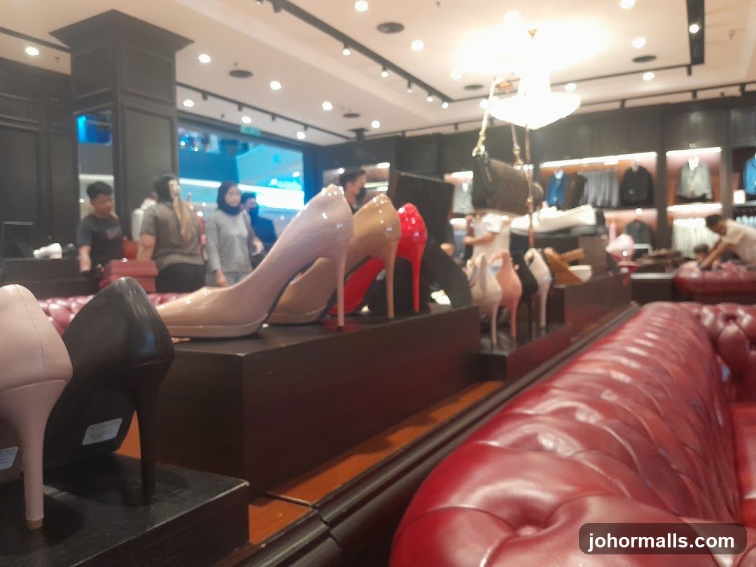 High Heels and Handbags Display