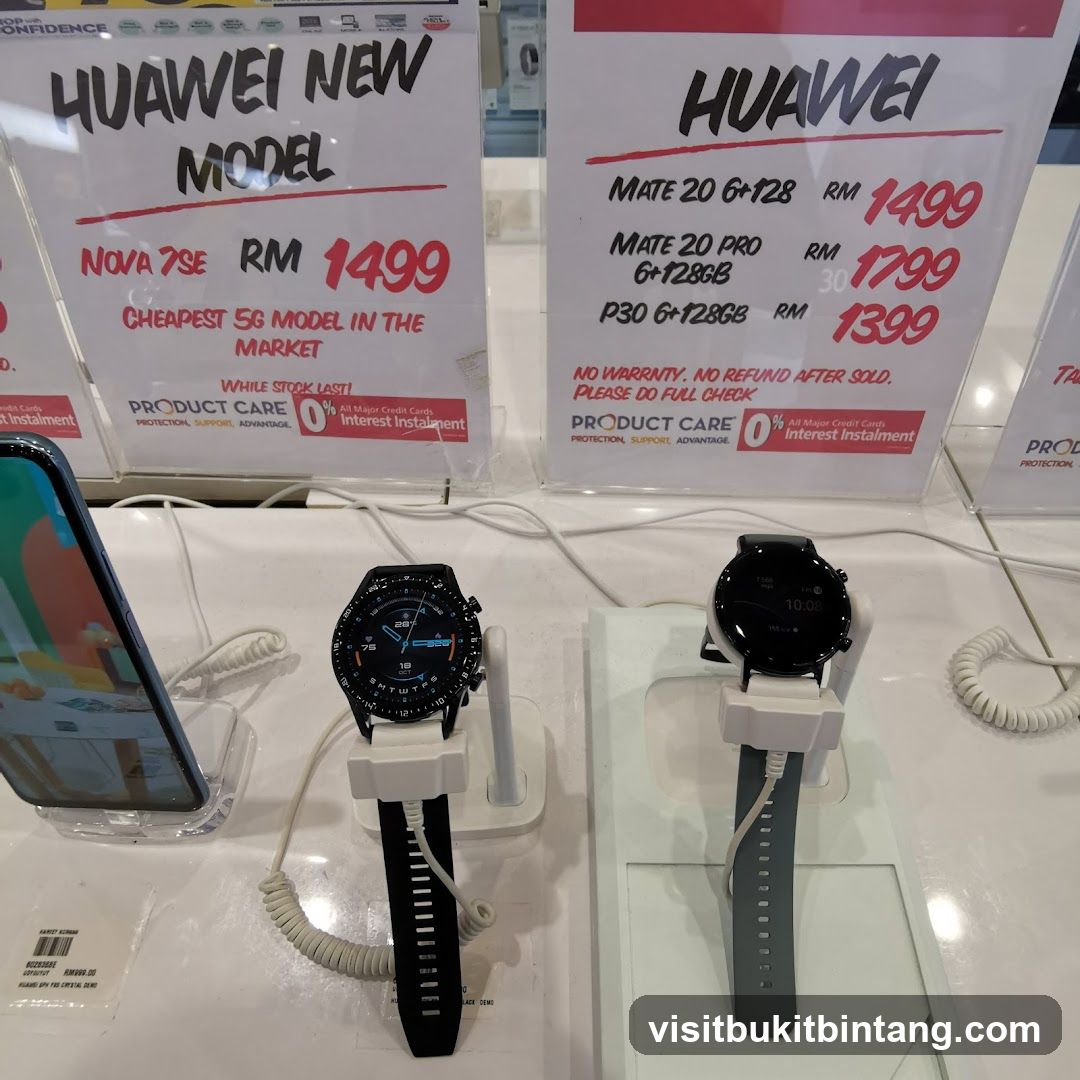Huawei Product Display