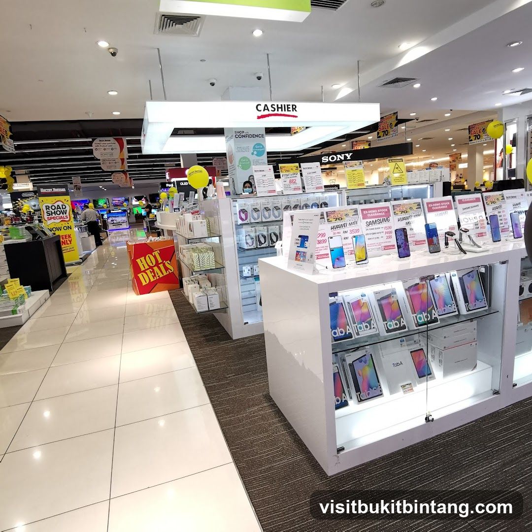 Electronics Store Display