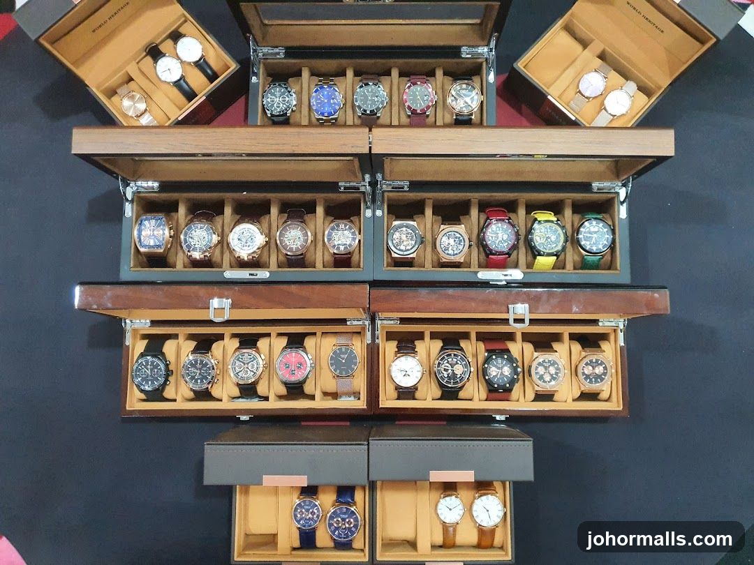Watch Collection Display