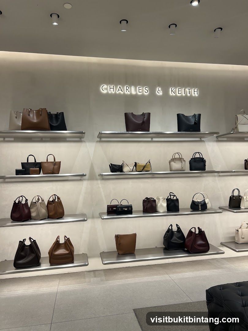 Handbags on Display