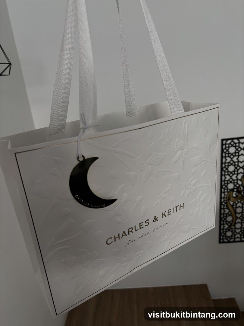 Charles & Keith Ramadan Kareem Shopping Bag