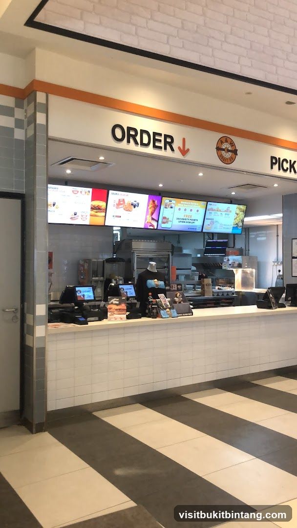 Fast Food Restaurant Order Counter