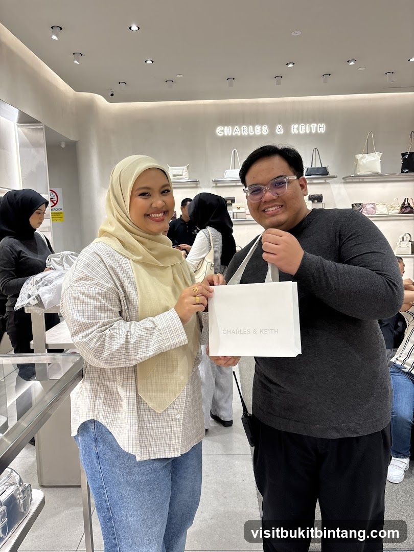 Customers with Shopping Bag