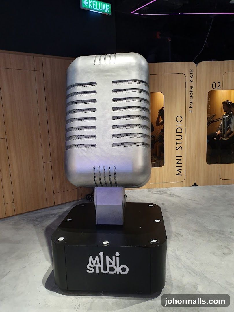 Mini Studio Microphone Prop