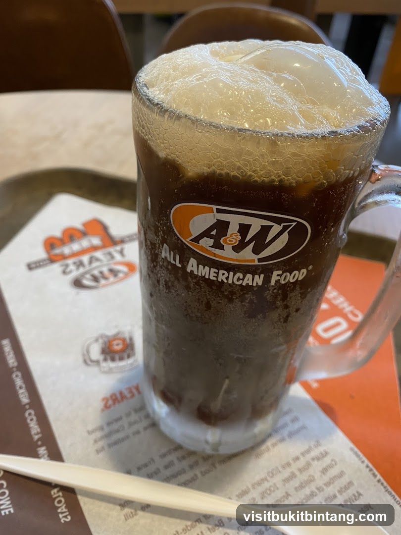 A&W Root Beer Float