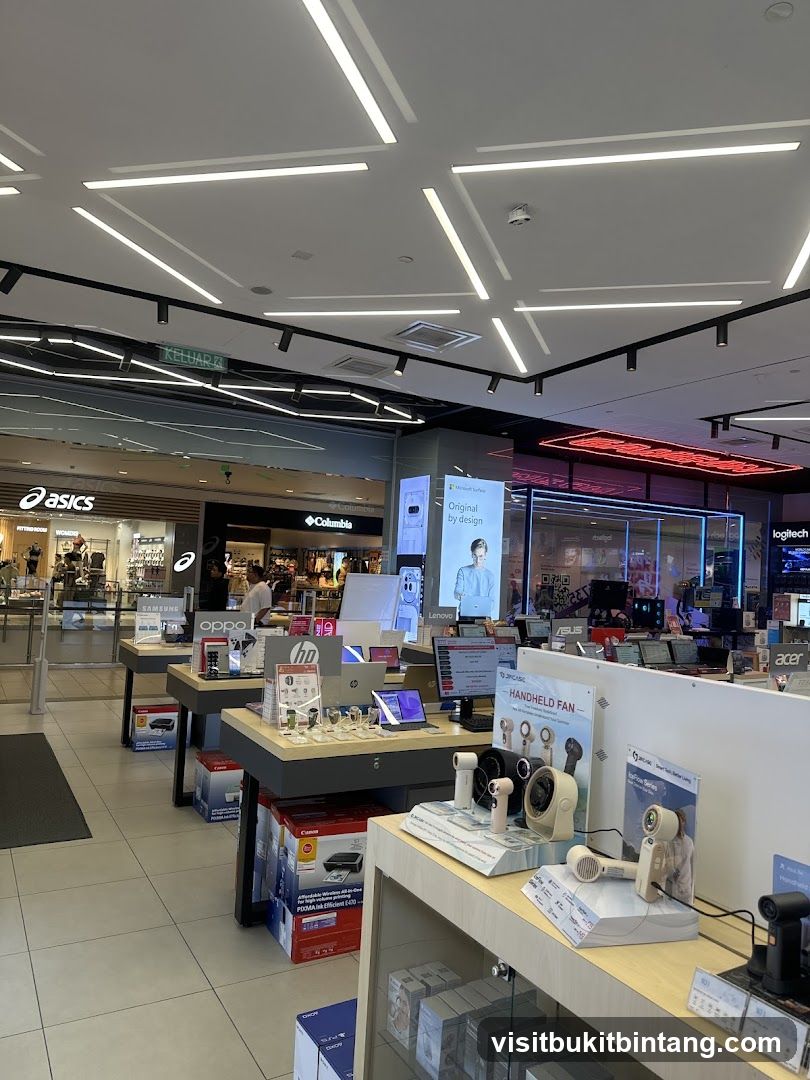 Electronics Store Interior