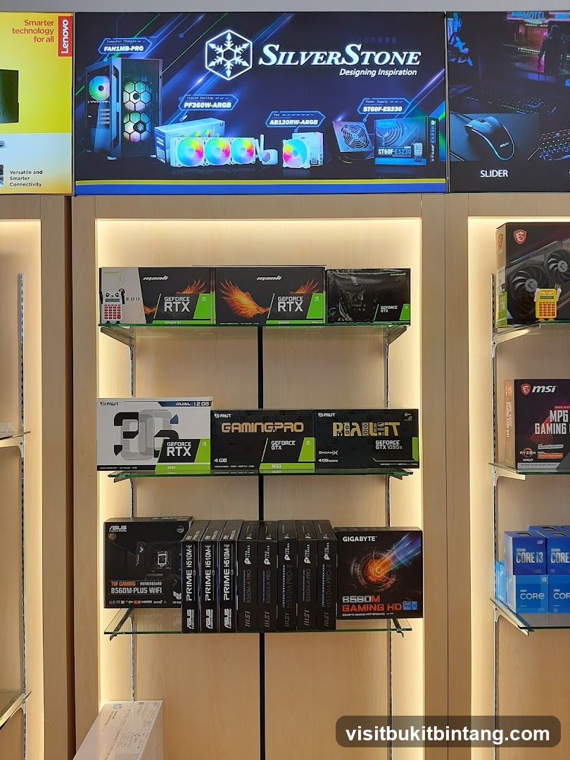Computer Components Display