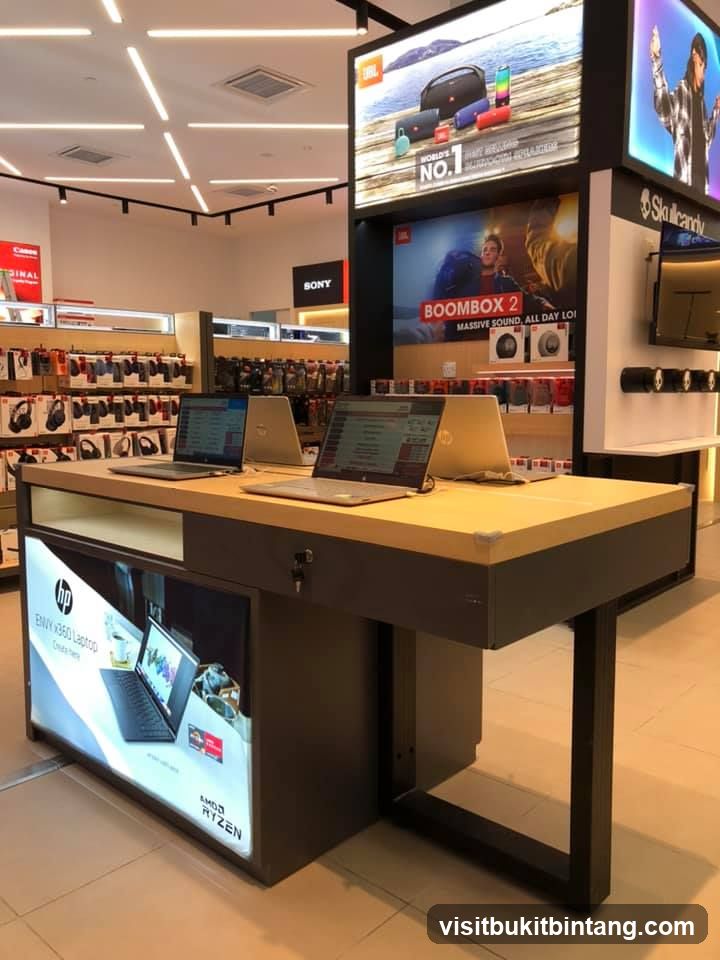 Electronics Store Display