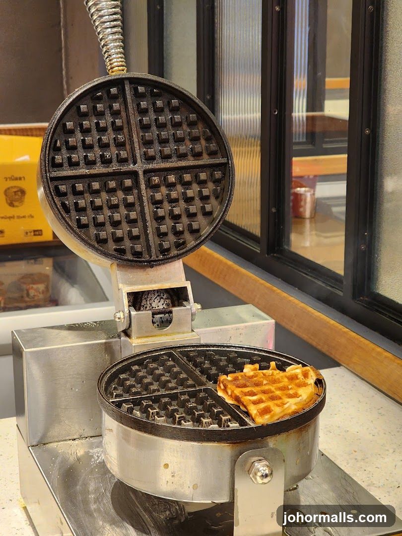 Waffle Maker with Waffle