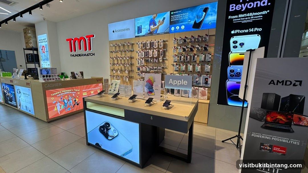 Electronics Store Interior