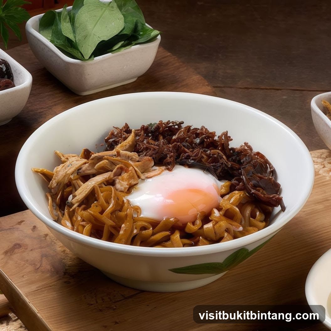 Noodles with Egg and Toppings