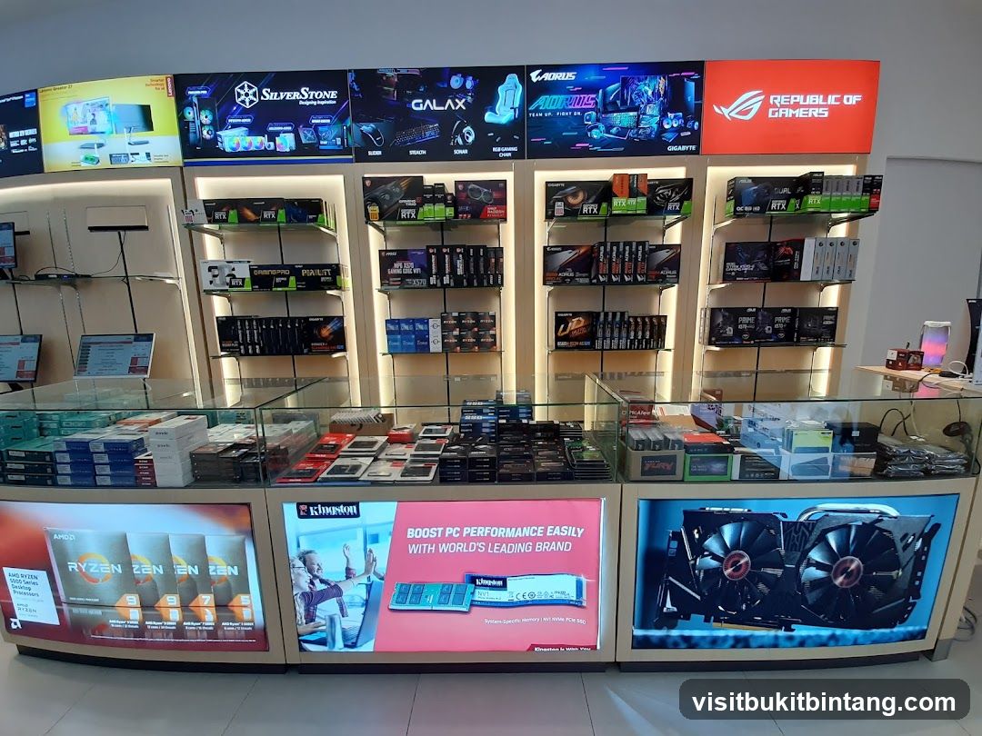 Computer Components Display