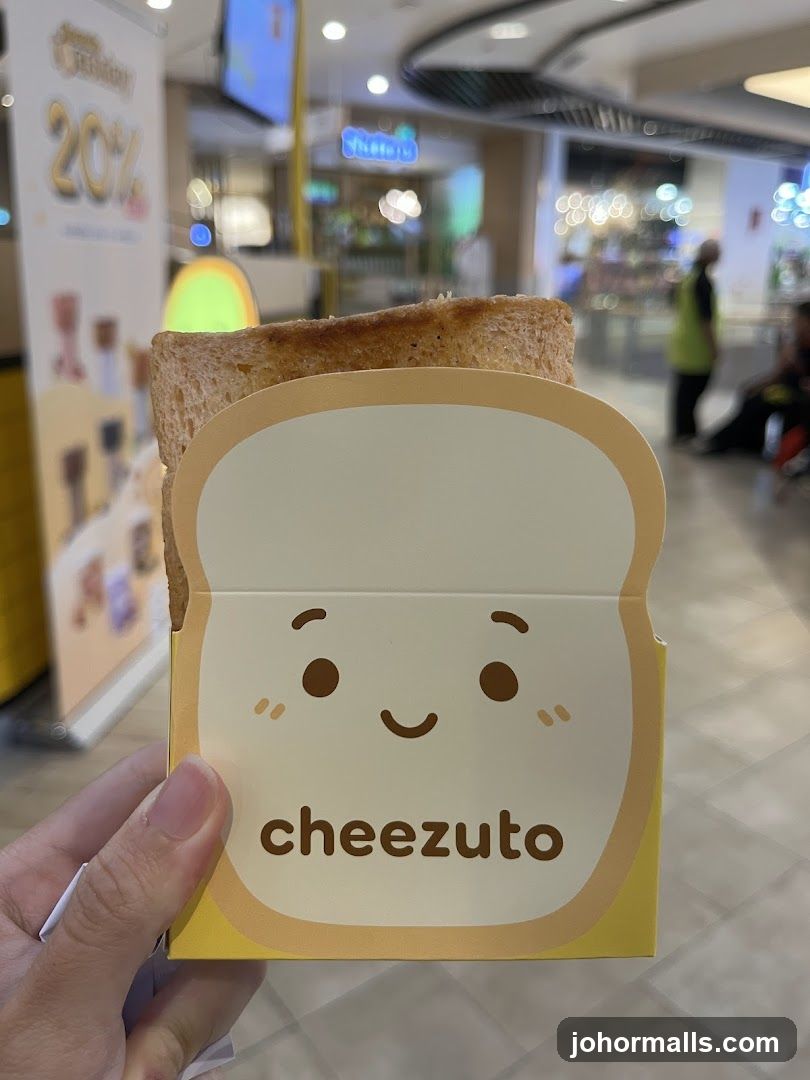 cheezuto Cheese Toast @ Toppen Shopping Centre