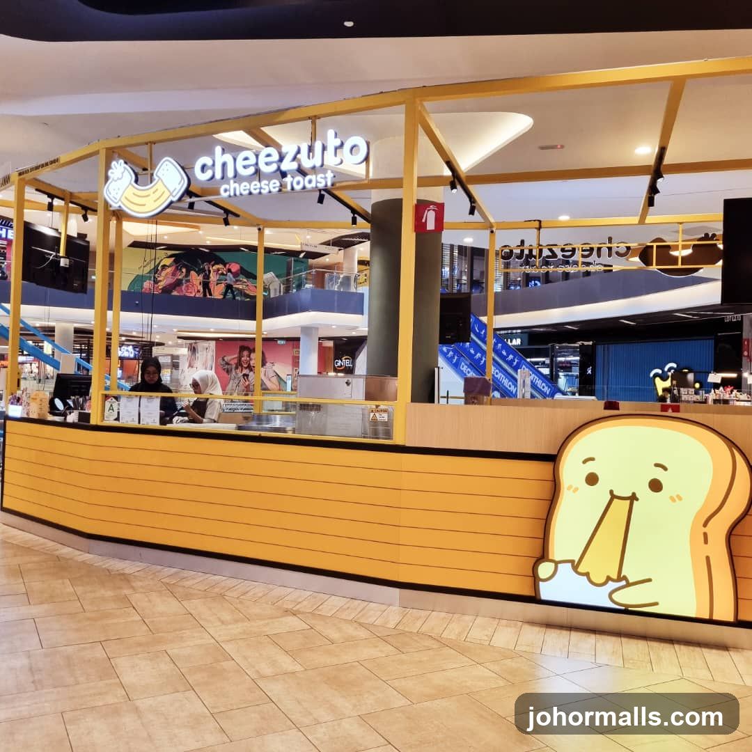 cheezuto Cheese Toast @ Toppen Shopping Centre