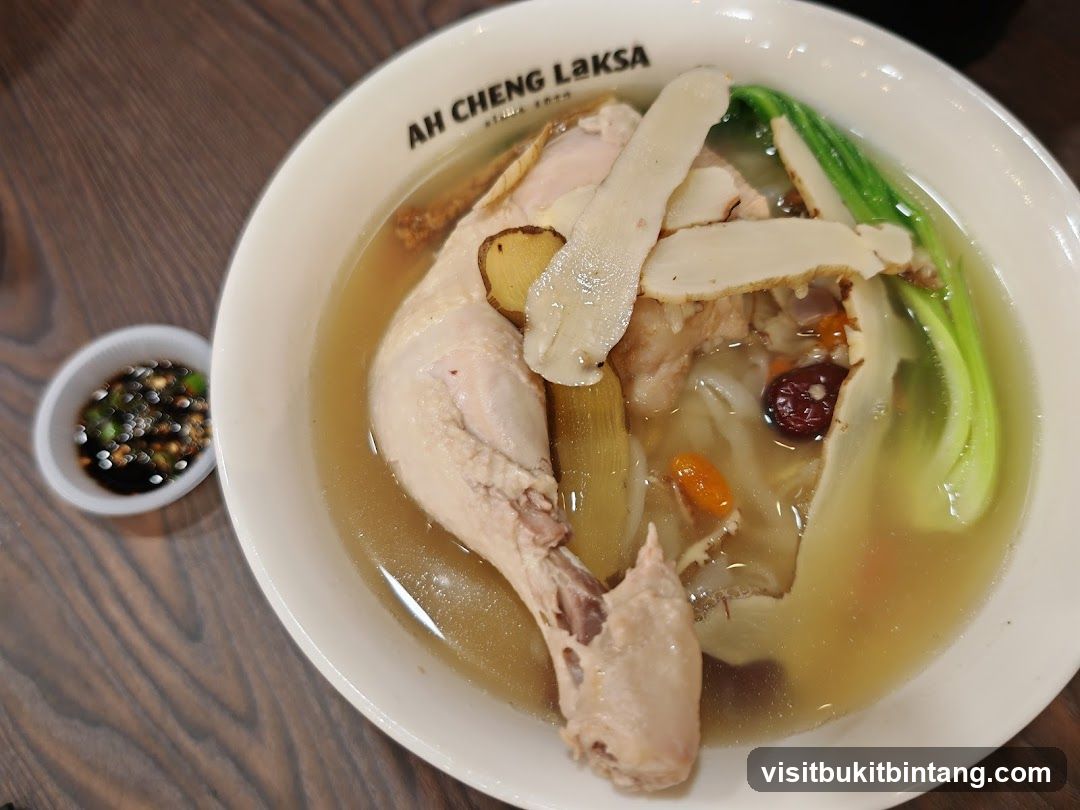 Chicken Soup with Herbs