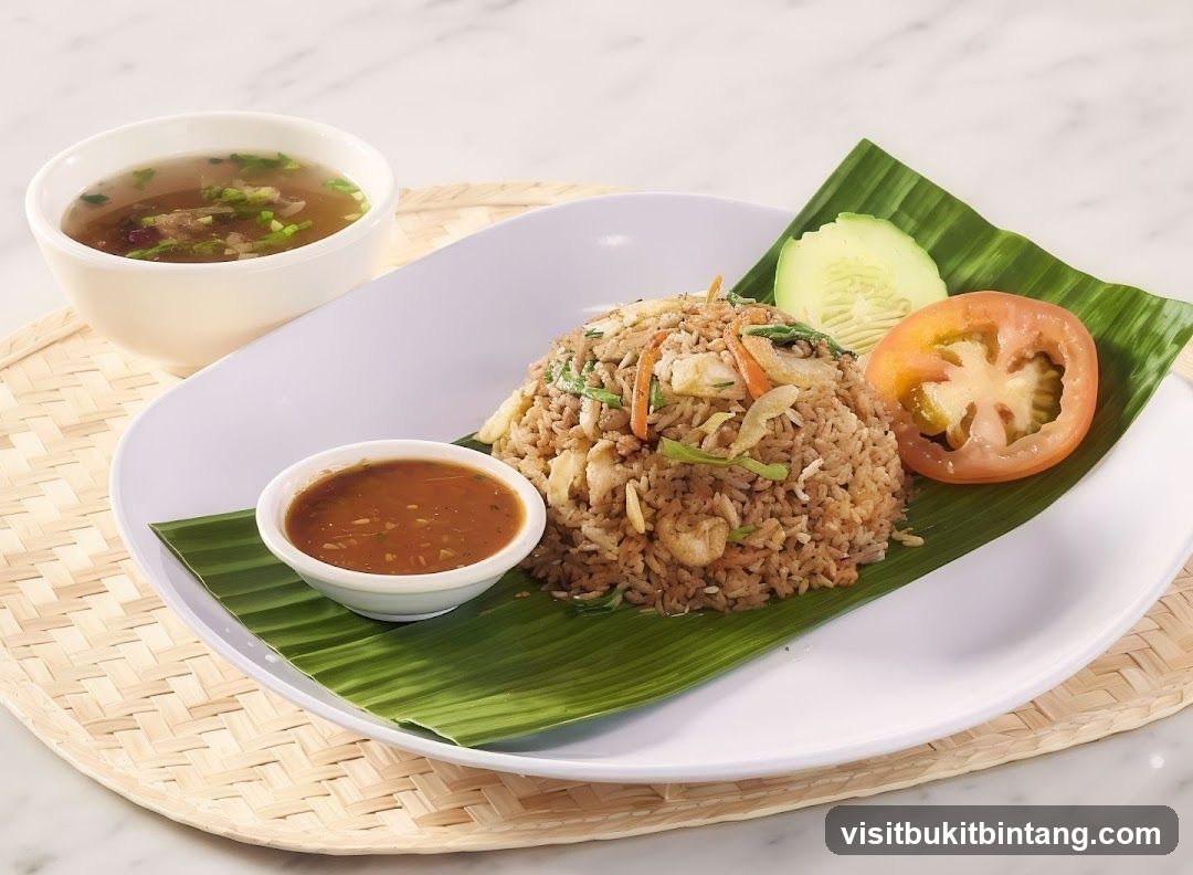 Fried Rice with Soup