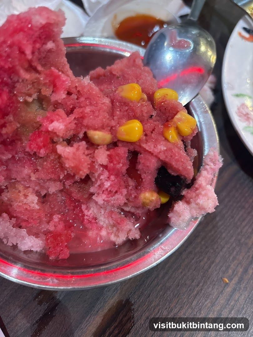 Shaved Ice Dessert