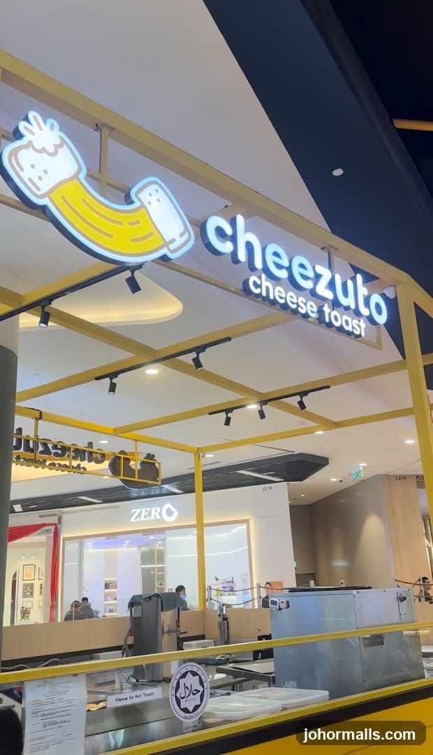 cheezuto Cheese Toast @ Toppen Shopping Centre
